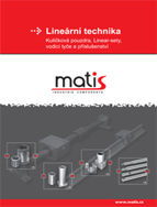 Lineární technika - Kuličková pouzdra a tyče